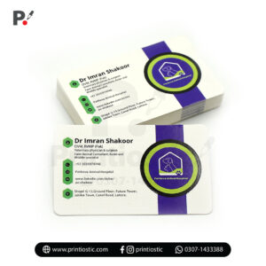 UV Visiting Cards Round Edges Printed