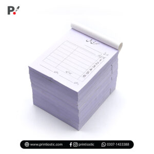 Letter Pad A6 4 x 5 inches One Color printing (68gm Paper)