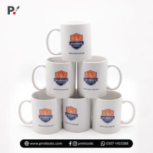 Customized Ceramic Mug with Logo in Pakistan