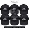 Customized corporate caps with logo black cap for corporate branding Pakistan