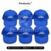 Customized corporate caps with logo – blue cap for corporate branding Pakistan
