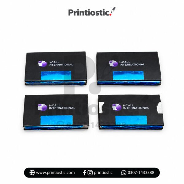 Custom branded metal card holder