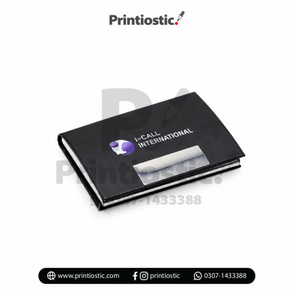 Customized business card holder for corporate gifts