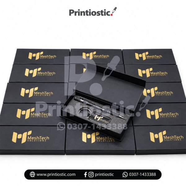 Corporate gift set with company logo