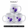 Custom corporate mug with logo