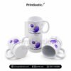 Branded white mug for business promotion